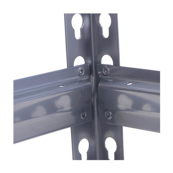 Corrosion Protection Steel Garage Warehouse Shelving Boltless Metal Storage Rack Unit