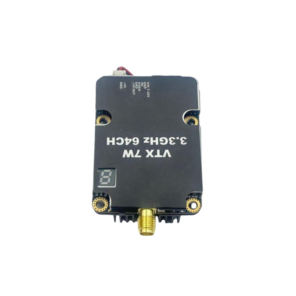 3.3GHz 7W Variable Power Output Wireless Video Transmitter Module for Drones