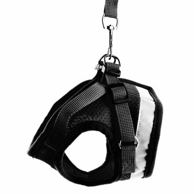 Prova Cat Harness do escape e trela Mesh Pet Vest macio para Kitten Puppy Rabbit