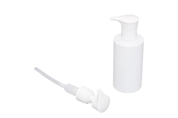 Self Locking Head Lotion PET Cosmetic Bottles 150 200 300 400ml 2.8cc