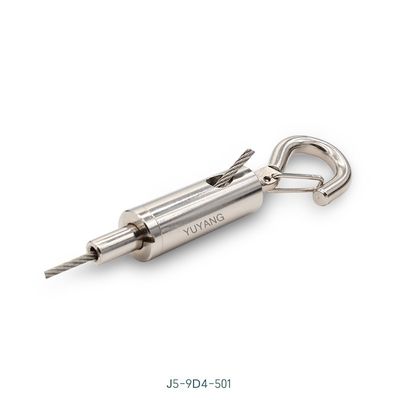 F3-307 Fork Gripper Ceiling Attachment M4 Thread 57mm for Wire Rope Hanging System