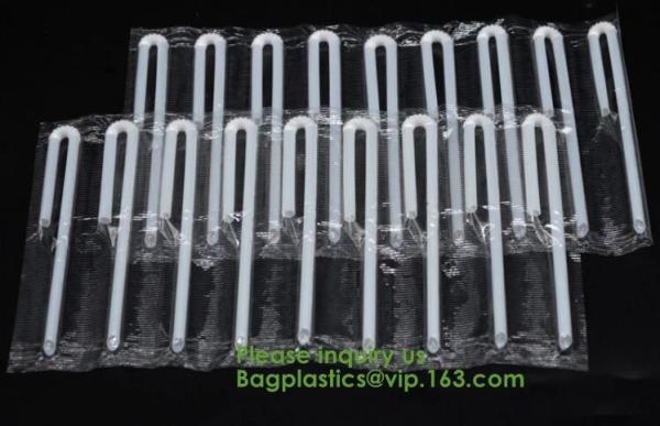 PLA Drinking Straws, CPLA Giant Straws, Individually Wrapped, Plant Based Compostable Flexi straws, cocktail