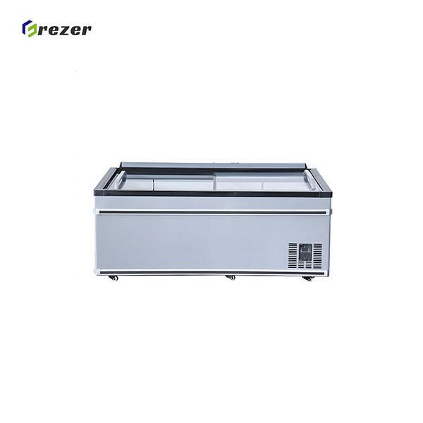 Automatic Defrost Chicken Display Fridge Horizontal Display Chiller For Meat