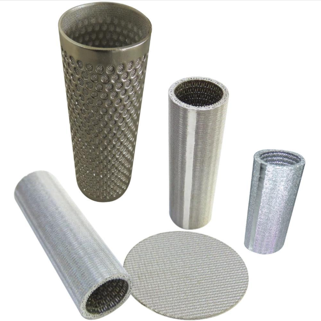 Roll-Form Stainless Steel Wire Mesh Filters for OEM and High-Flow Lines