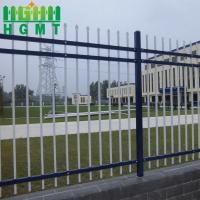 Clôture tubulaire Hot Dip Galvanized de fer travaillé 1.8x2.4m