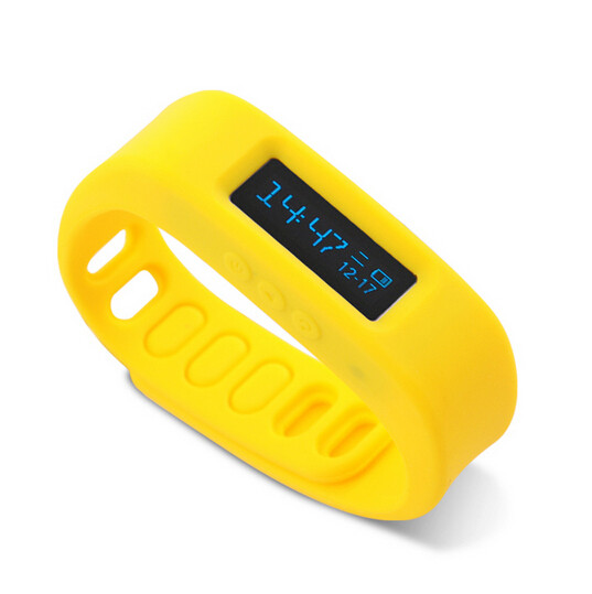 Bluetooth OLED Smart Health Bracelet Lightweight for Exercise