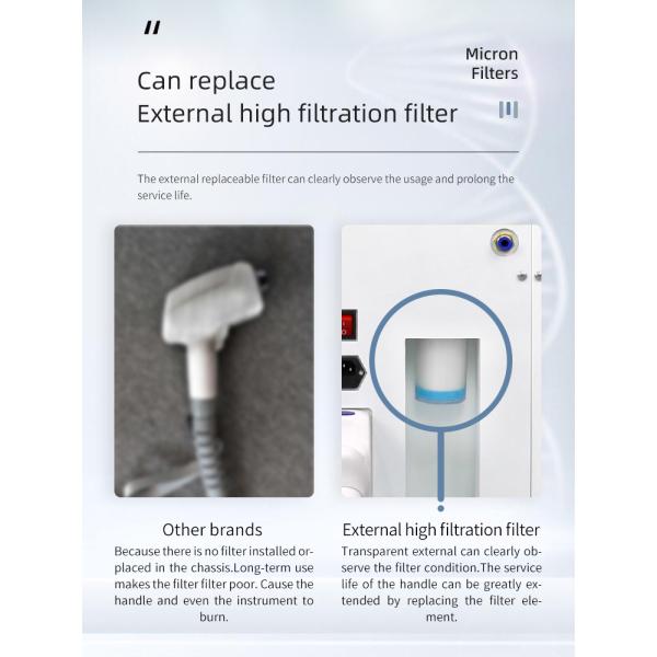 Portable 755nm 808nm Diode Laser Machine Painless Hair Removal FDA Approved