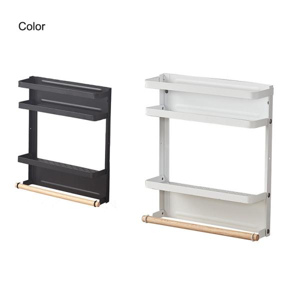 Storage Holders Racks Metal Fridge Shelf Magnetic Spice Rack Organizer for Refrigerator