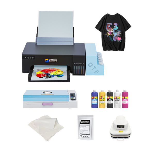 Automatic DTF A4 Textile Printing Machine PET Film Transfer Shaker Oven Printer