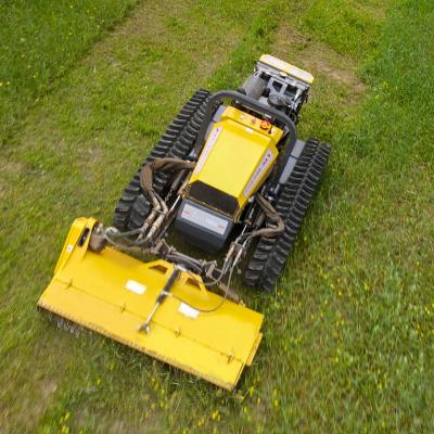 ISO All Terrain Electric Remote Control Lawn Mower Yanmar Engine Hydraulic Platform