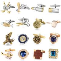 Personalized Engraved Metal Cufflink Gift Set For Wedding Party