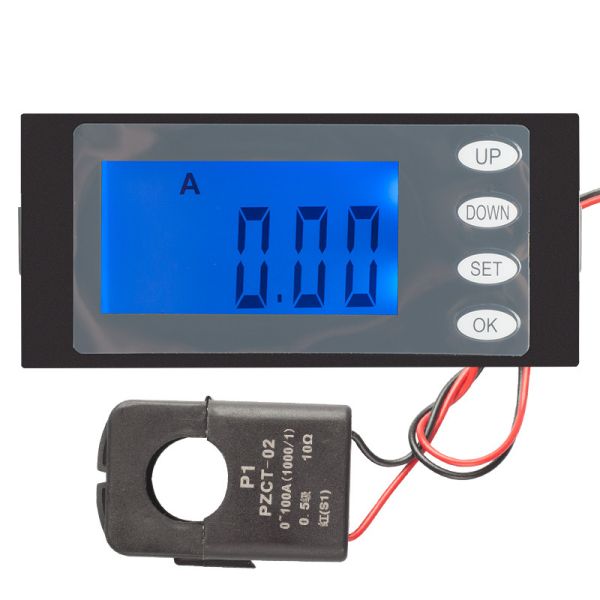 AC Digital Multimeter 80-260V 20A 100A Voltage Amperage Power Energy Time Meter PZEM-061
