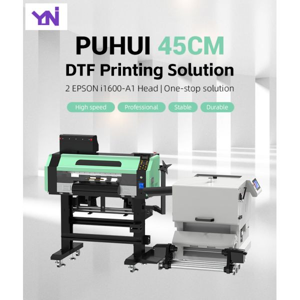 Ingani Optional Print Head  I1600 XP600 18.5 Inch Dtf Printer With 45cm Dtf Powder Shaker Drying Oven