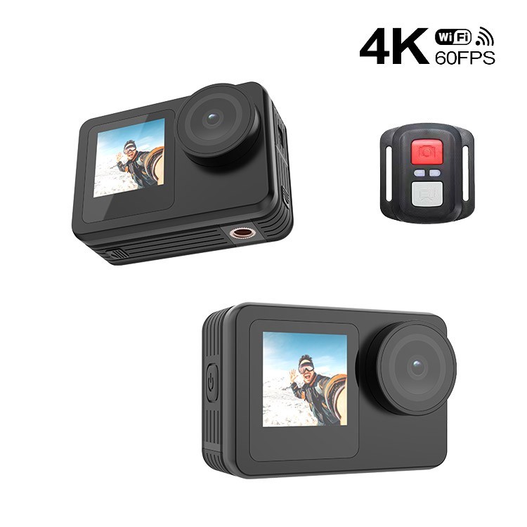 Outdoor Sports 5K Waterproof Action Camera 20M With EIS Stabilization WiFi