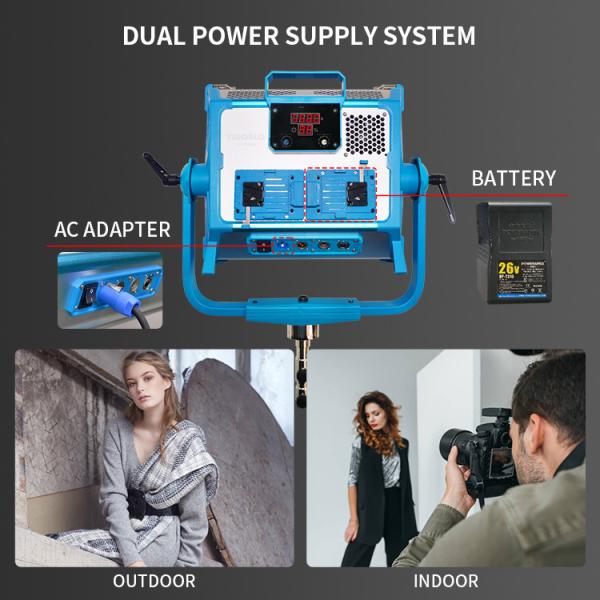 Meidike 200W Led Panel Video Light For Photography AI-2000BI Model 20000lm