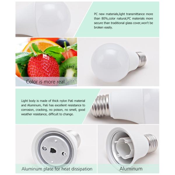 Ra90 high bright 9w E27 LED bulb wholesale