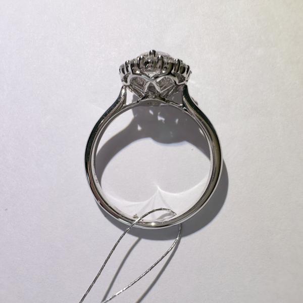 Fortune 18K Gold Customized Fine Jewelry IGI GIA Lab Grown Diamond Engagement Wedding Banquet Women's Ring
