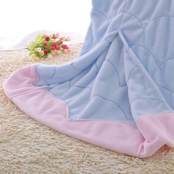 Mermaid Tail Animal Tail Blanket Customized Double Sided Polyester Cozy Fleece Blanket