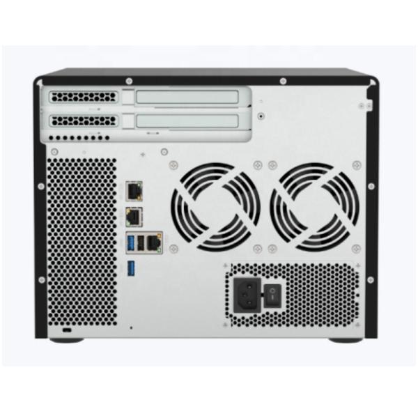 Nuevo almacenamiento híbrido de red original TS-855X-8G NAS con seis HDDS de 3,5 pulgadas y dos SSDS de 2,5 pulgadas