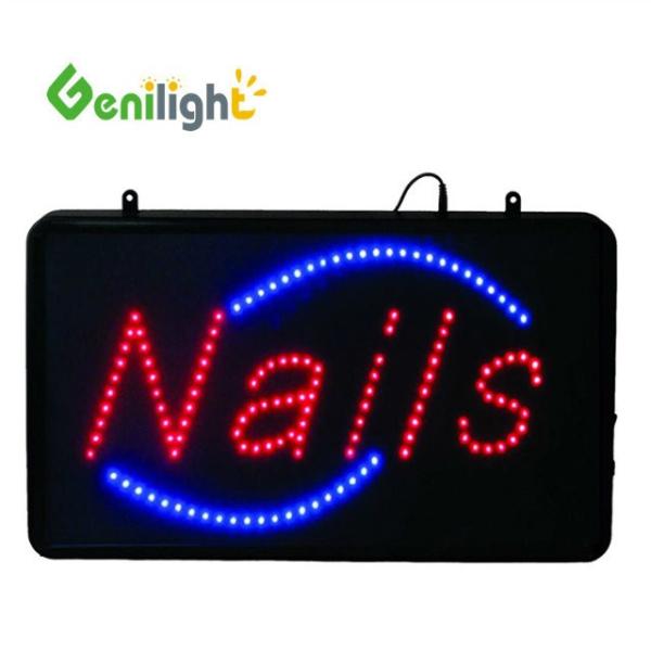 Indoor Used LED Message Board Advertising RGB LED Nails Sign with View Angle H/V