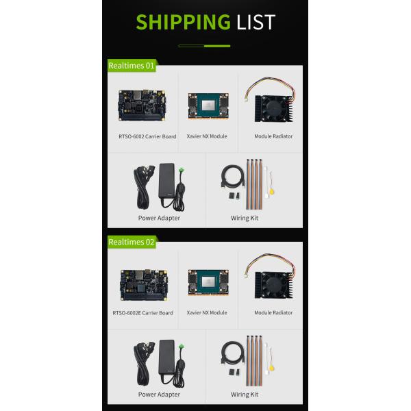 Nvidia Jetson Xavier NX Developer Kit Edge Computing Supercomputer with Cooling Fan