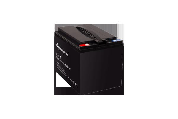 ISO9001 Batterie au plomb à l'acide 12v 70ah 6-DF-70 pour tricycle électrique