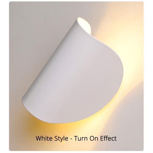 Italian modern minimalist wall lamp living room creative rotating art Io LED Wall Sconce(WH-OR-211)