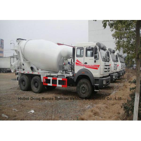 Beiben 2534 RHD / LHD Concrete Mixer Truck EURO 3/5 Heavy Duty 10-12m3