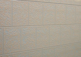 Painel de tapume decorativo