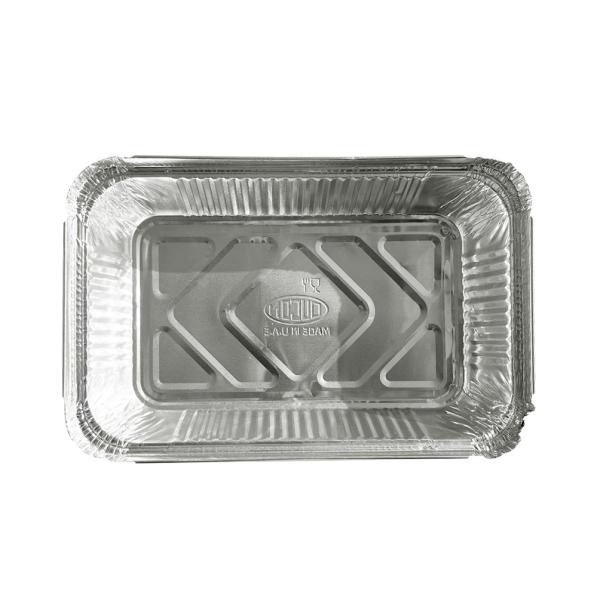 Takeout Lunch Tableware Container Aluminum Foil Pans for BBQ Tray and Food Packaging