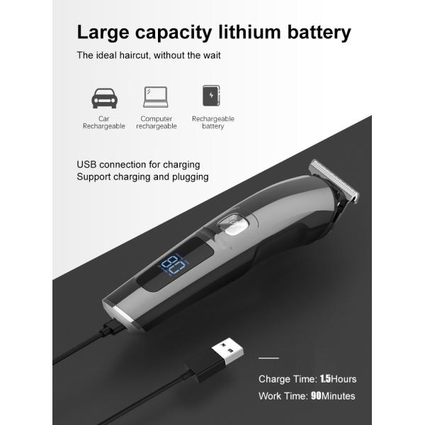 Волосы домочадца бесшнуровые режа триммеры 61-90min с лезвием нержавеющей стали