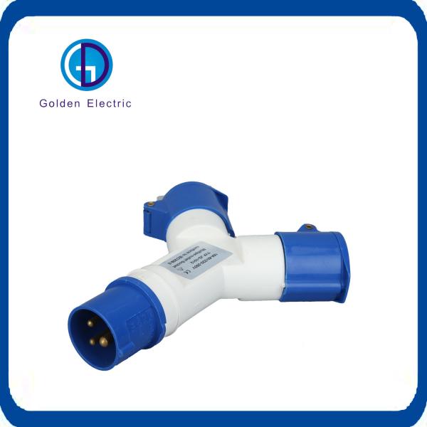 Tipo de interface do cabo CCC Certificação 2p E IP44 230V 2p 3p 16A 2/3 Way Industrial Plug