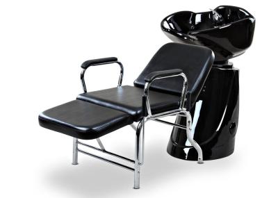 Free Standing Shampoo Bowl Chair With Faucet And Drain , 33 Height WT-8263