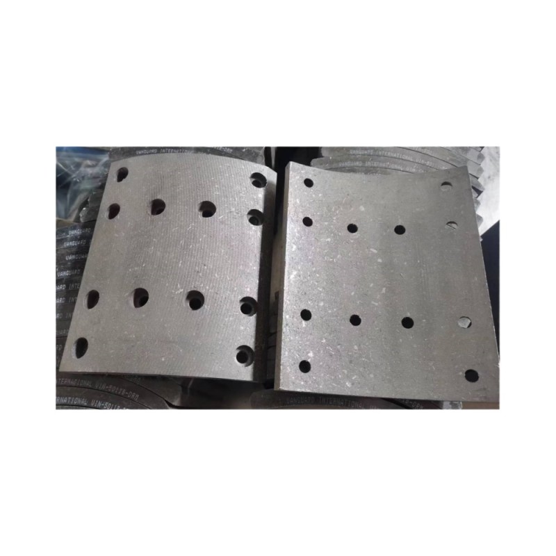 SINOTRUK Howo Brake Linings Shoes WG9761450118/WG9761450119 AZ9231342072 E7 371 Truck Brake Liner New Semi-metallic Non-asbestos