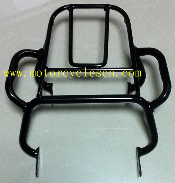 GXT200 I /II  Dynasty RR LUFFAGE  Motorcycle Spare Parts QM200GY RR LUFFAGE CARRIER Black