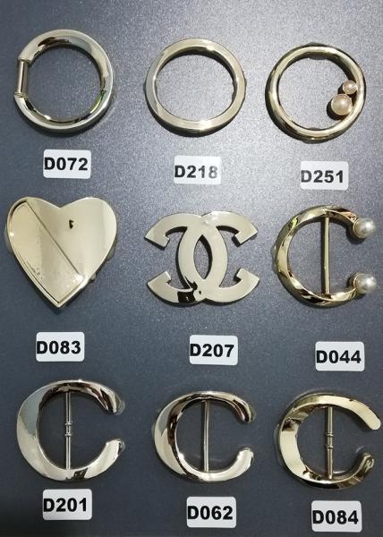 Colorful Round Plastic Shoe Buckles For Clothes Bag Sports Wear Shoe