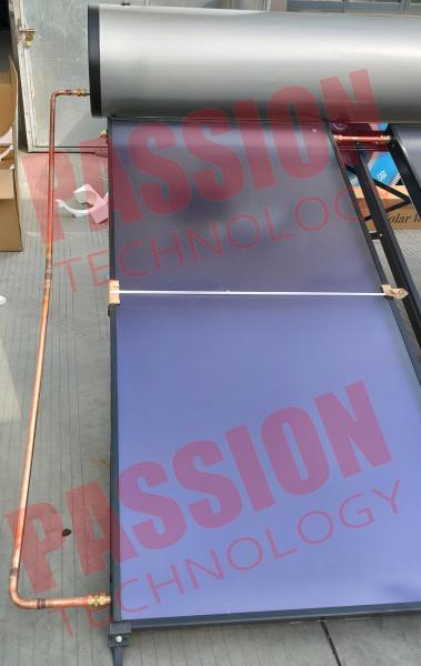 Closed Circulation Flat Plate Solar Water Heater , Solar Geysers Hot Water Heater