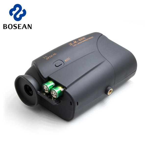 Black Color Golf Laser Rangefinder For Bow Hunting With Flagpole Lock