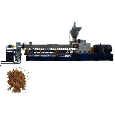 Wood/Bamboo/Sugar Cane/Stalk Powder PE PP PVC PS Twin Screw Extruder Plastic Compounding Extruder Wpc Pellets Machine