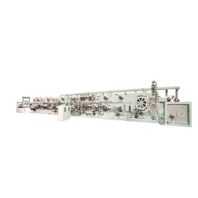 450pcs/Min Mitsubishi Motor Baby Diaper Production Line Length 28.8m