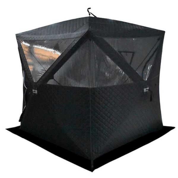 High Quality Pop-Up Camp Sauna Tent Portable Folding Insulated Winter Fishing Tent for Hiking and Camping Extra Large Size