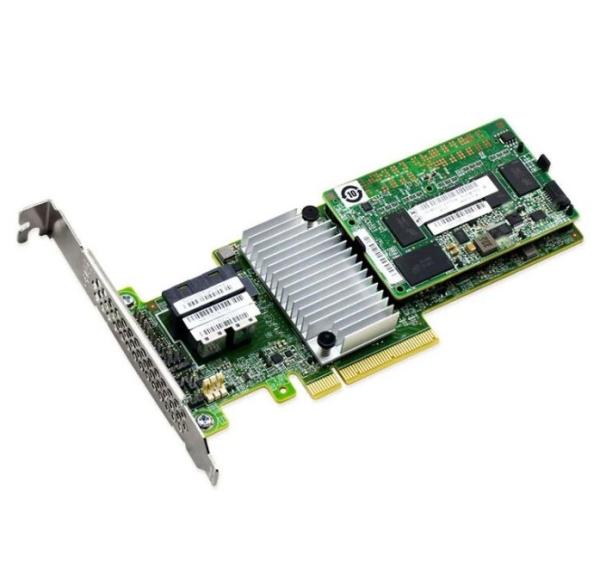 Broadcom LSI SAS 9500-8i Adapteur de bus hôte 12 Gb/s SAS 8-Port PCIe 3.0 HBA Card Support Raid 0/1/1E/10