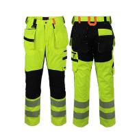 Pantalons de travail fluorescents résistants aux flammes