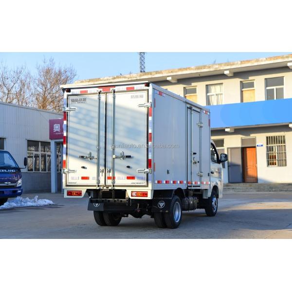 Factory Hot Selling 4X2 Petrol Small Mini Light Duty Foton XiangLing M1 Box Cargo Trucks Van Type Cargo Trucks China Made