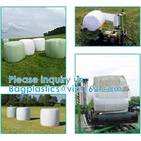 UV Resistant Preserve Silage, Hay, Maize Protection Wrap Film Agriculture Grass Bale Pack Silage Stretch Film