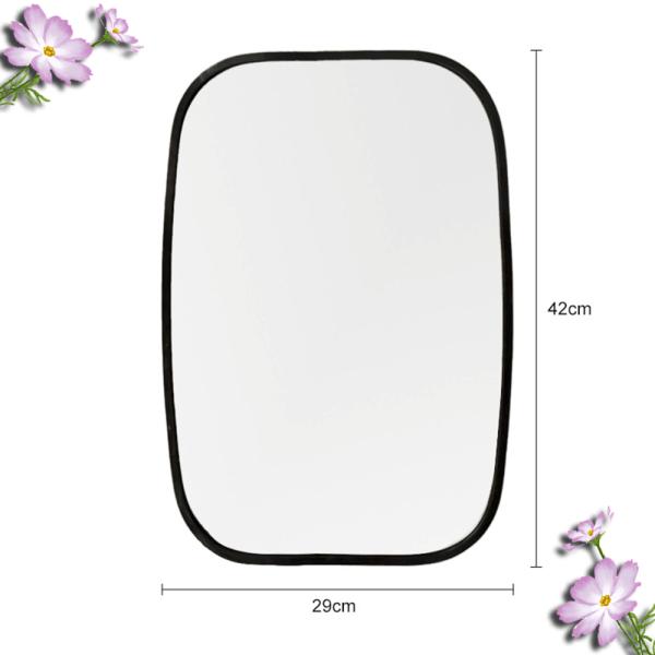 Vintage Antique Bathroom House Decor Plastic Frame Wall Mirror for Every day Occasion