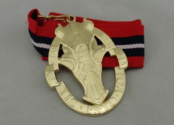 Demark Die Cast Medal for Running 3D with Zinc Alloy Gold plating