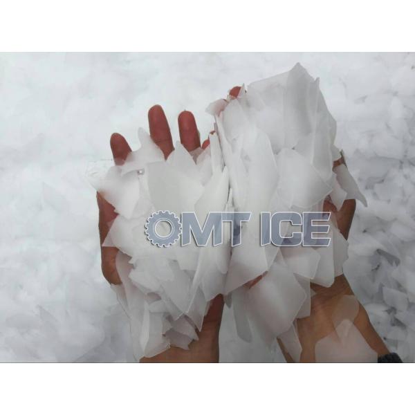 2000KG Capacity Industrial Flake Ice Machine Automatic 2Ton Dry Ice For Fishery