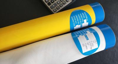48 Micron Yellow Polyester Screen Printing Mesh 10T - 165T Low Hygroscopicity