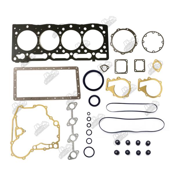 V1505 4D78 V1505-E Overhaul Gasket Kit 16285-99352 Upper Lower Set For Kubota KX71 KX91 Excavator Engine